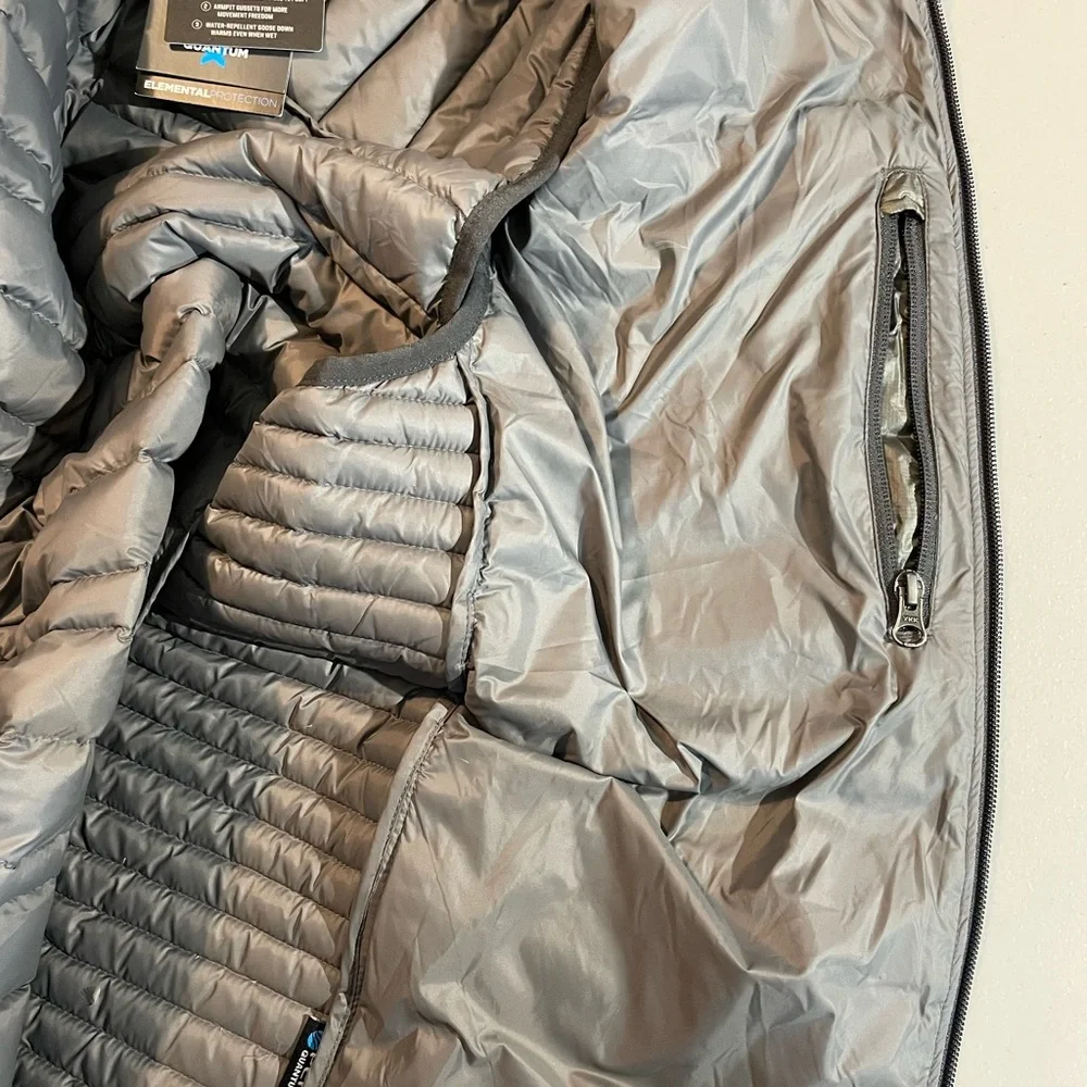 NWT Men’s XL Alaskan Hardgear Aniak Down Grey Vest by Duluth Trading Company